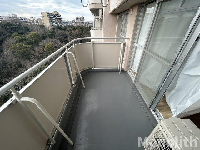 泉北鴨谷台３丁6号棟のバルコニー