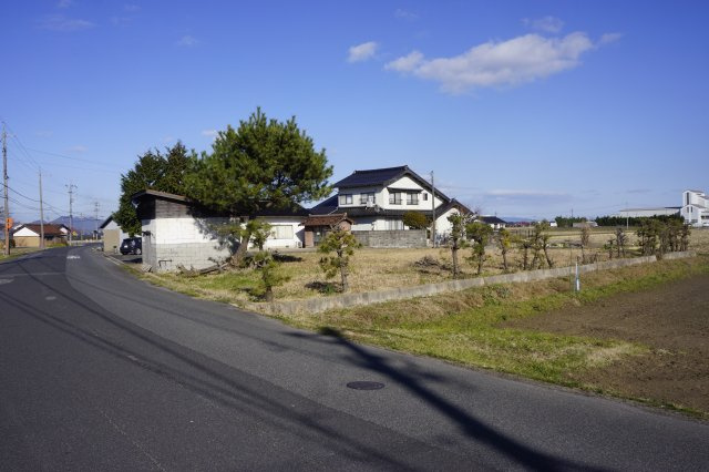 斐川町名島　土地　約211坪　建築条件無しの外観