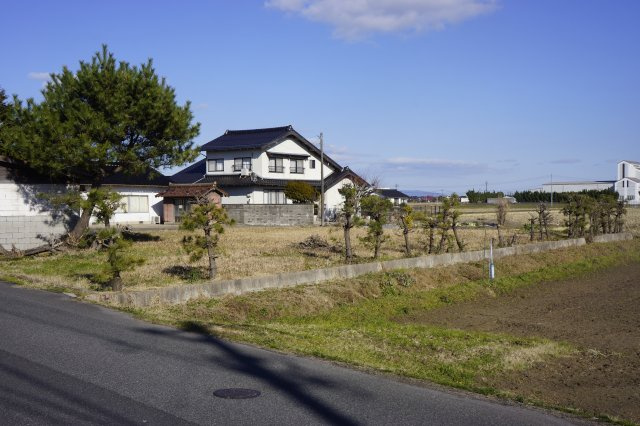 斐川町名島　土地　約211坪　建築条件無しの外観