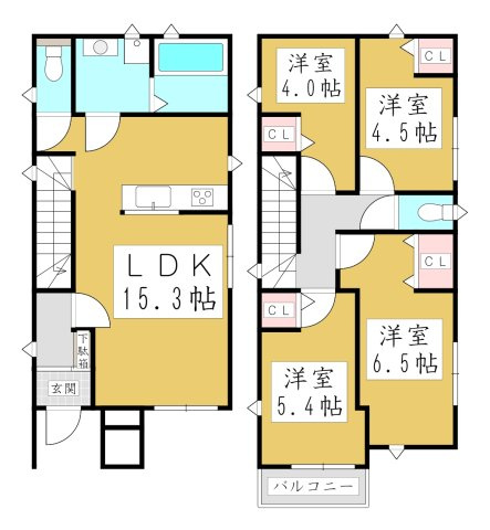 【間取り】 | Kolet鳩ヶ谷＃0３