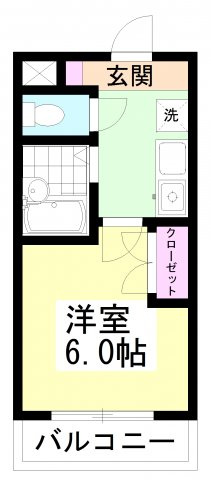 リヴェールビッグパインの間取り|スタンダートな間取りです