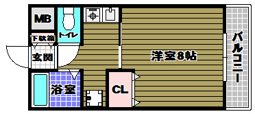 エムス金剛の間取り