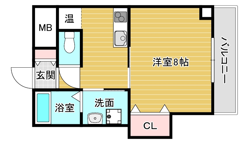 エムス金剛Ⅱの間取り