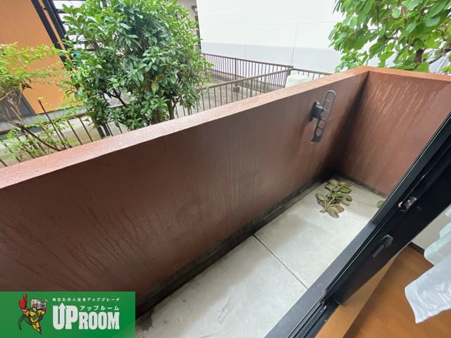 柿の木坂のバルコニー