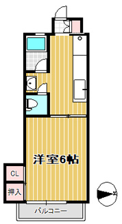 【間取り】 | 竹内ビル | 反転の場合あり
