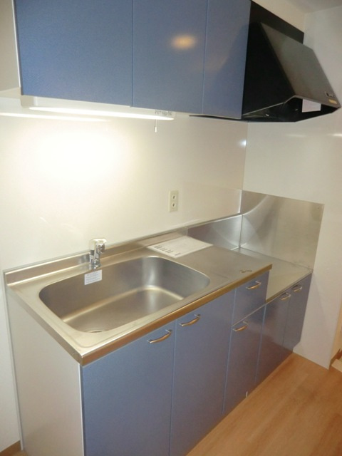 大阪市淀川区十三東１丁目の賃貸マンションのキッチン|2口コンロ持参で自炊・お弁当ラクラク。