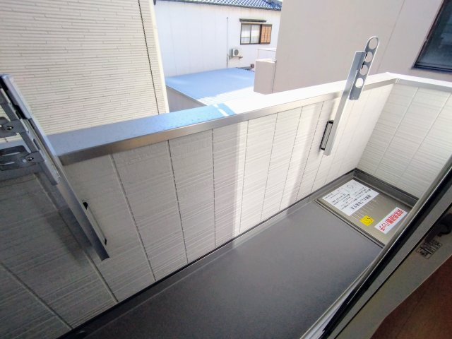 D-ROOM和歌山黒田Ⅱのバルコニー