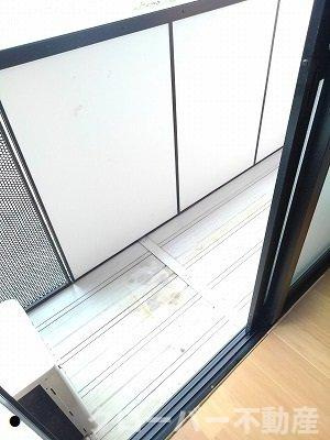 ハーモニーハイツ横井のバルコニー