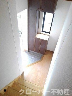 ハーモニーハイツ横井の玄関