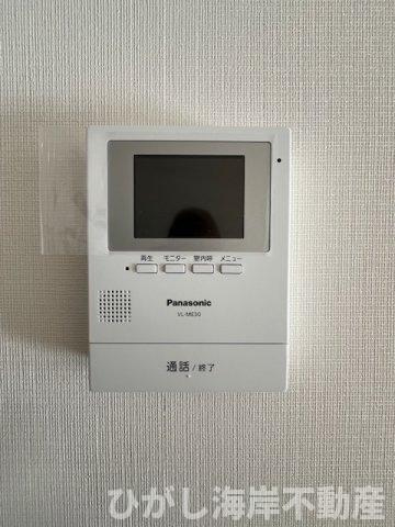 シーサイドパレス平塚のセキュリティ|新規リフォーム完了！　TVモニター付きインターフォン