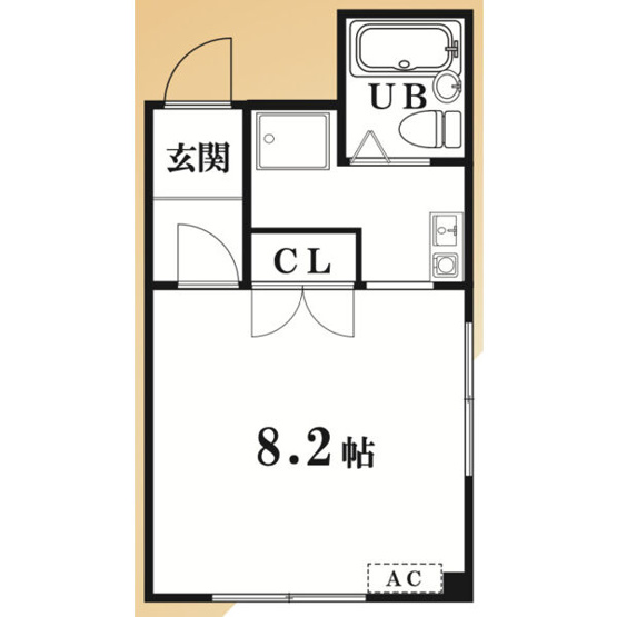 【間取り】 | ファルーシュ曽根中里