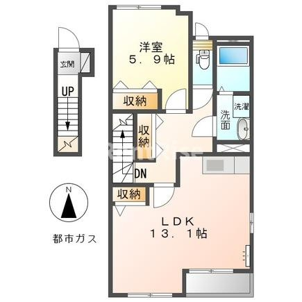 パレス春明の間取り|間取図