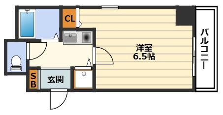 プレサンス同心アーバンステージの間取り