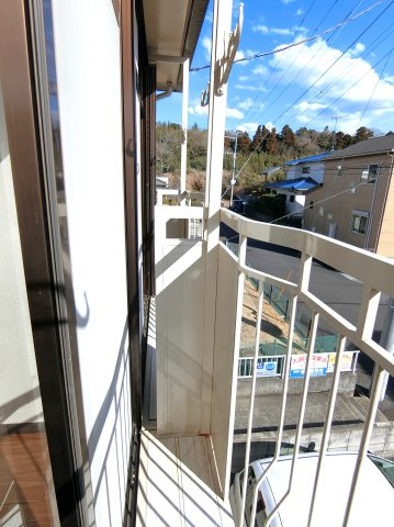 シティハイムオシビのバルコニー