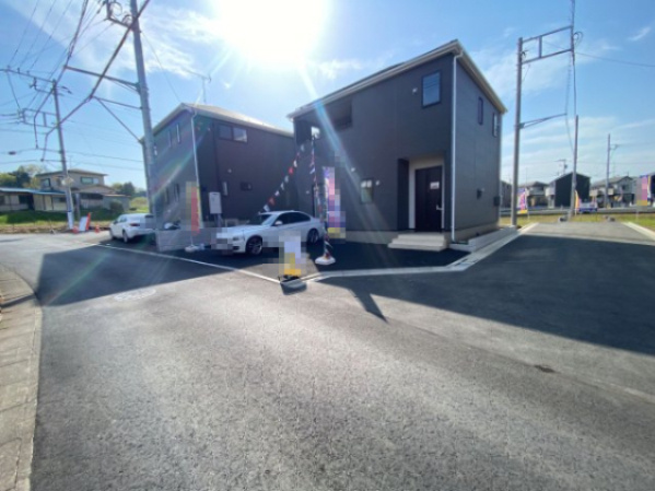 祝　成約済み　八王子市　川口町　新築戸建て　８５期の前面道路含む現地写真|～仲介手数料無料☆八王子ひなた不動産～八王子市川口町　新築戸建て