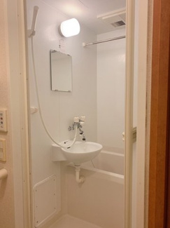 【浴室】 | レオパレスＫＡＭＩＳＨＯ | お風呂です