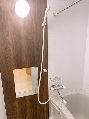 【浴室】 | クレイノクリエイト仁川 | コンパクトで使いやすいお風呂です