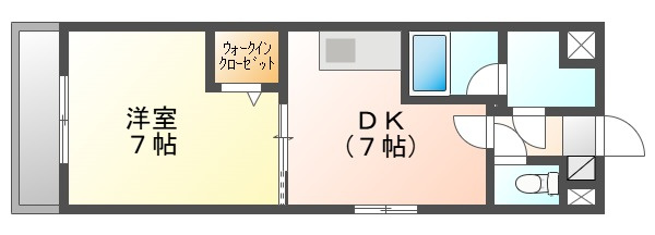 ピアチェーレ医大南の間取り