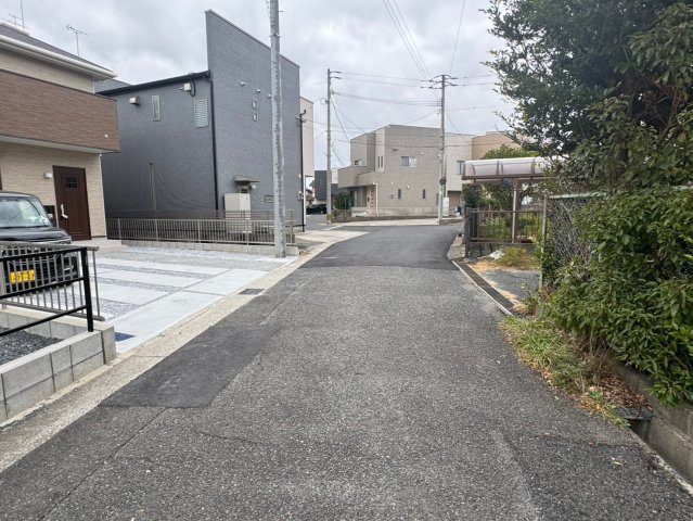 SUN COURT－サンコートー小倉南区沼本町1丁目　【小倉南区　新築戸建て】の前面道路含む現地写真|ゆめマートまで徒歩4分と買い物便利♪　【小倉南区　新築戸建て】