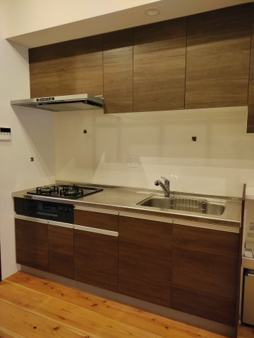 津山市勝間田町　１LDK戸建賃貸+ロフトのキッチン