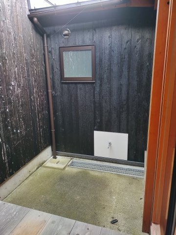 津山市勝間田町　１LDK戸建賃貸+ロフトの庭