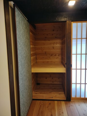 津山市勝間田町　１LDK戸建賃貸+ロフトの収納