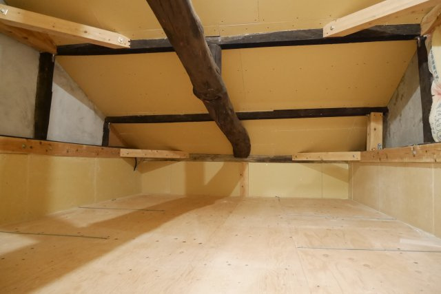 津山市勝間田町　１LDK戸建賃貸+ロフトの収納|ロフト付