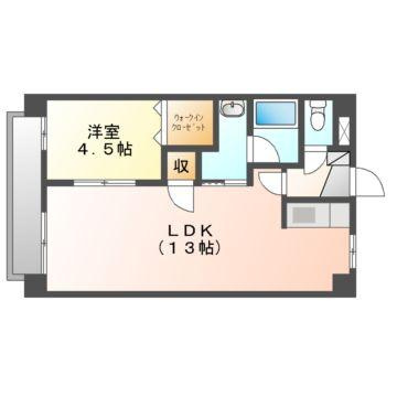 下中野Ｓ－１ビルの間取り
