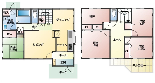 【間取り】 | 菊池郡大津町大津　中古戸建 | ☆間取図☆