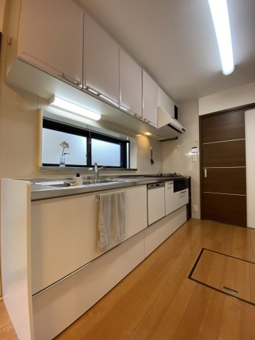 【キッチン】 | 菊池郡大津町大津　中古戸建 | ☆キッチン新品に交換済で、快適にお料理できます☆