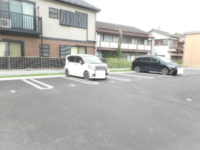 ポンテアルトの駐車場