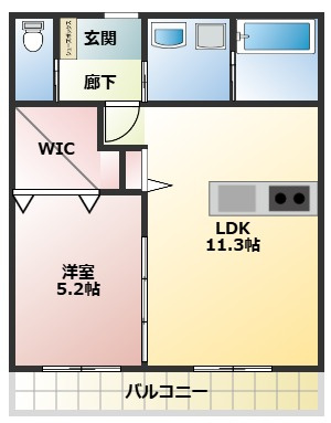 【間取り】 | クレシアA