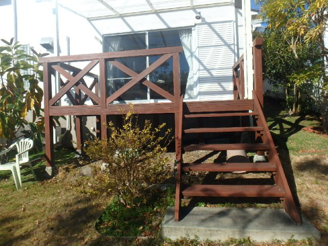 S1701H　碁石が浜分譲地中古住宅のバルコニー