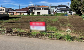 【前面道路含む現地写真】 | 狭山市南入曽 | ゆとりある土地面積、約50坪！ 「入曽」駅まで徒歩５分の好立地です！！