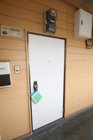 サンライフ都城Ⅰ・Ⅱの玄関|玄関です