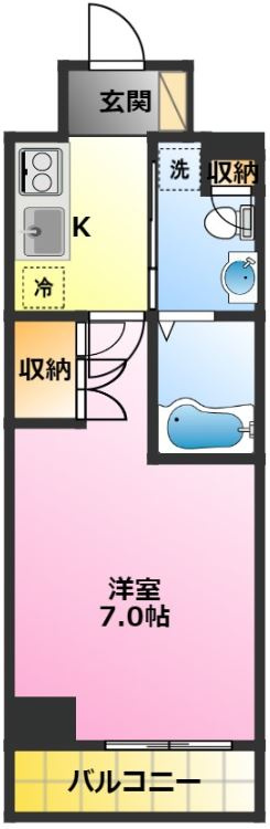 プラウドフラット武蔵小杉イーストの間取り|宅配ボックス・エレベーター有♪