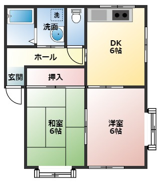 メゾンKMの間取り