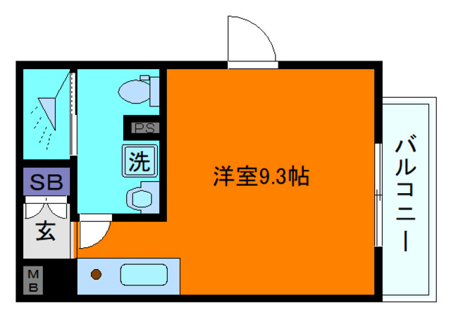 サンビルダープラスパークサイド六甲の間取り