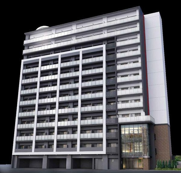 EC新大阪XVフロウの外観