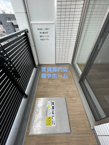 スプランディッド難波WESTのバルコニー|落ち着いた時間を過ごせるバルコニーです