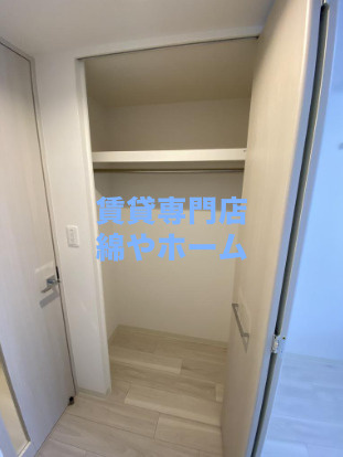 スプランディッド難波WESTの収納|たっぷりとした収納スペースです