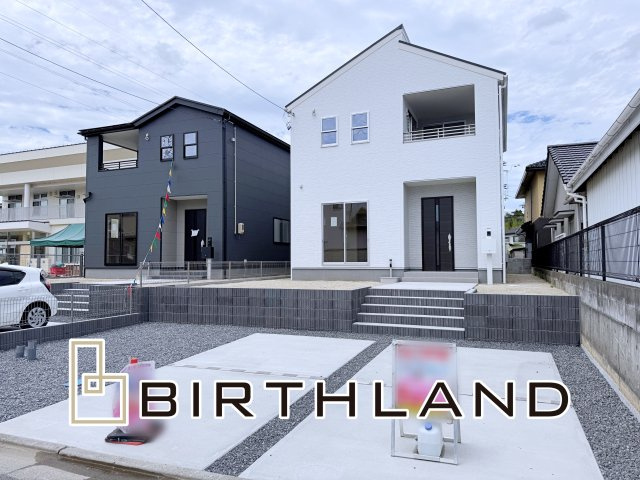 新築戸建・建売　いわき市平東町第3　Livele Garden　全2棟の外観|＜2号棟＞いつでも内覧可能です！お気軽にお問い合わせください♪