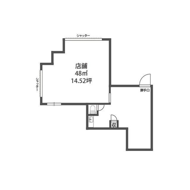 羽曳野市野々上４丁目の店舗一部