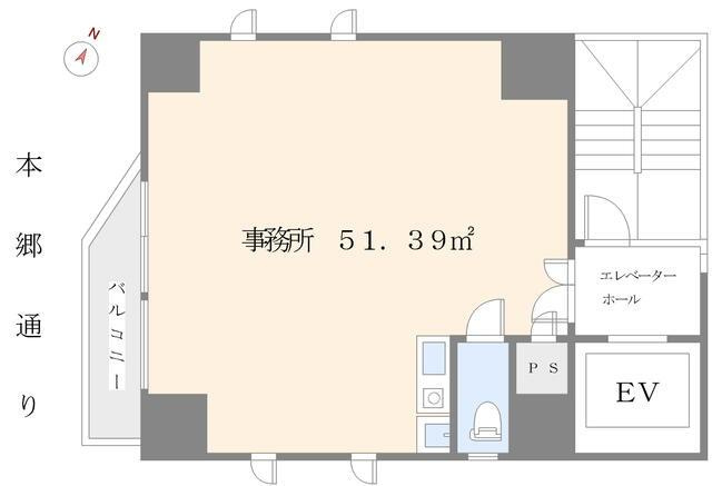 文京区本駒込５丁目の店舗事務所