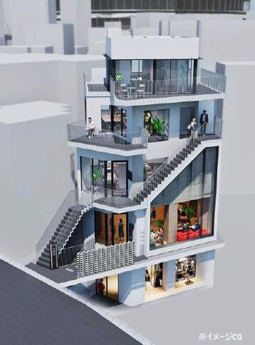 渋谷区神宮前２丁目の店舗事務所