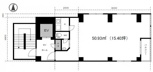 大阪市北区兎我野町の店舗事務所