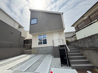 【外観】 | 神戸市垂水区学が丘4丁目　新築戸建6号地　仲介手数料無料！ | 建物外観を気になさる方へ、見た目の良い物件です