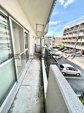 ときわマンションのバルコニー