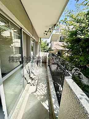 ときわマンションのバルコニー|2面バルコニー