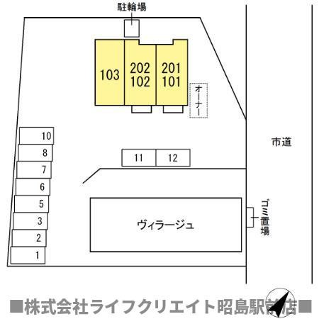 カンパーニュの区画図